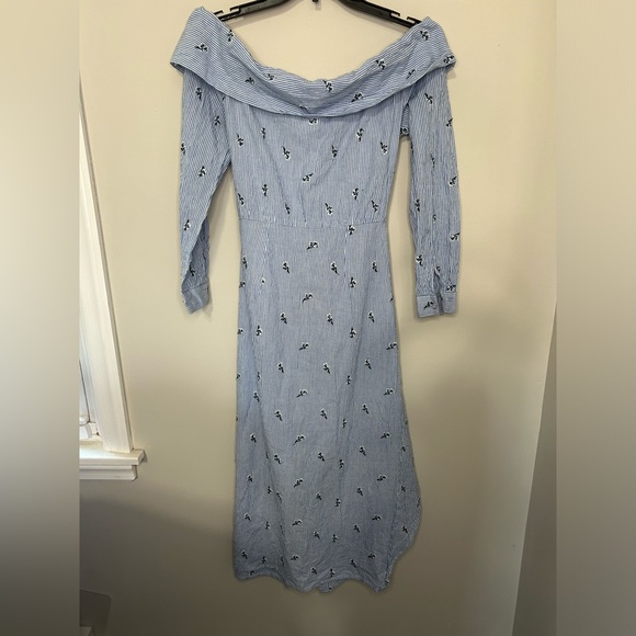 House of Harlow X REVOLVE Nolita Dress in Floral Stripe - Picture 3 of 6